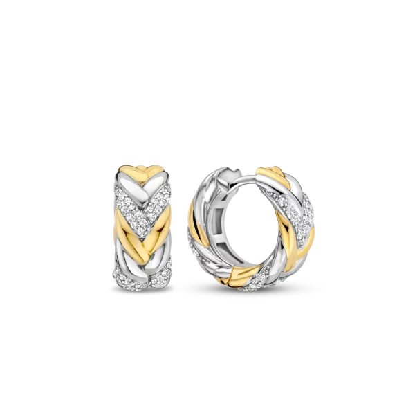 TI SENTO Medium Hoops - 7884ZY